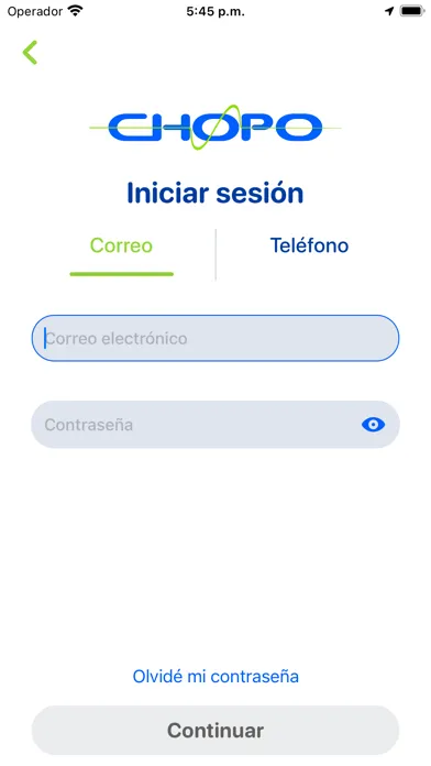 Chopo Mobile Ekran Görüntüleri