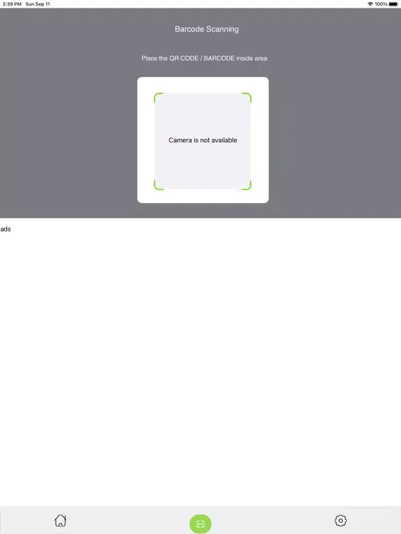 صور Barcode Reader Offline iPad 