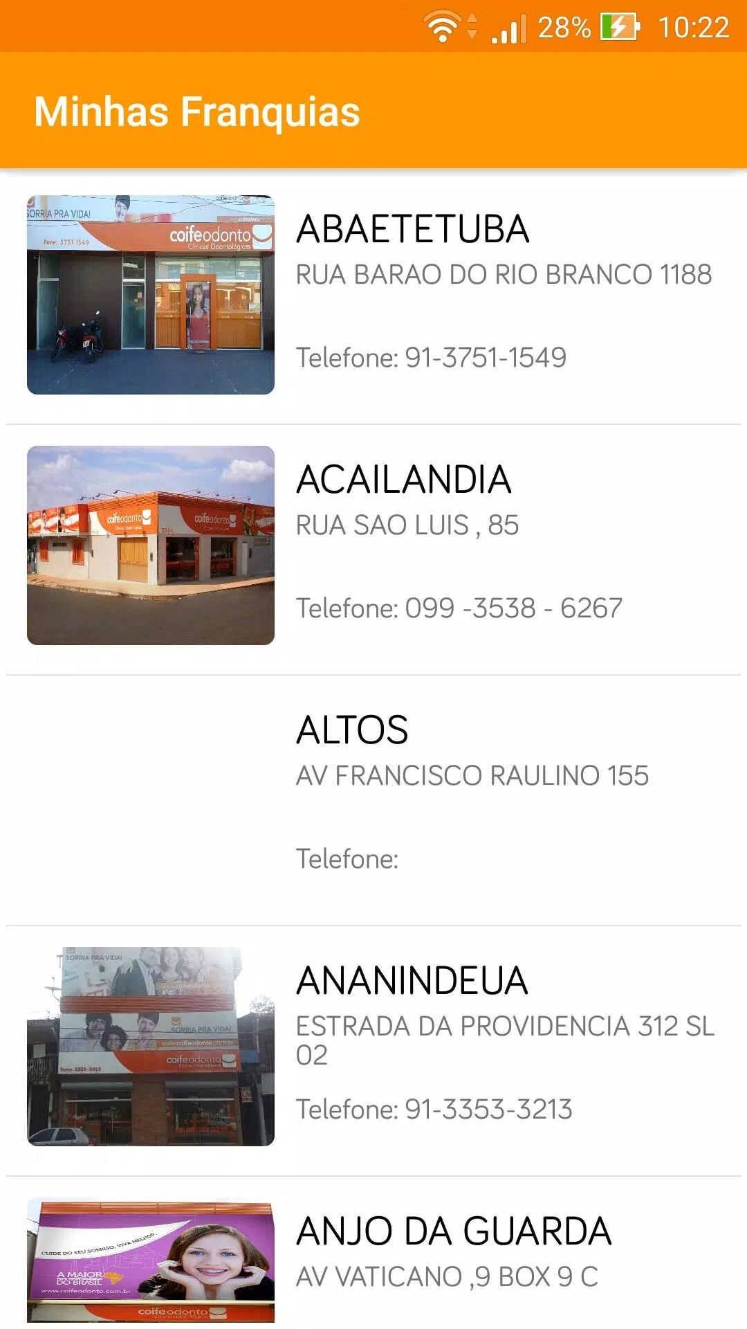 Coife Odonto Franqueado Screenshots2