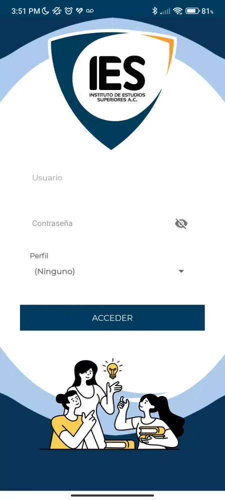 Screenshot di IES móvil
