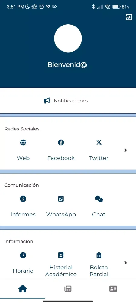 Screenshot di IES móvil