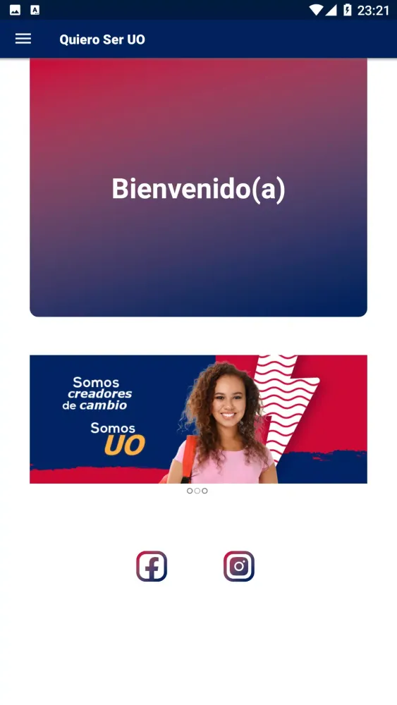 Screenshot di UO móvil
