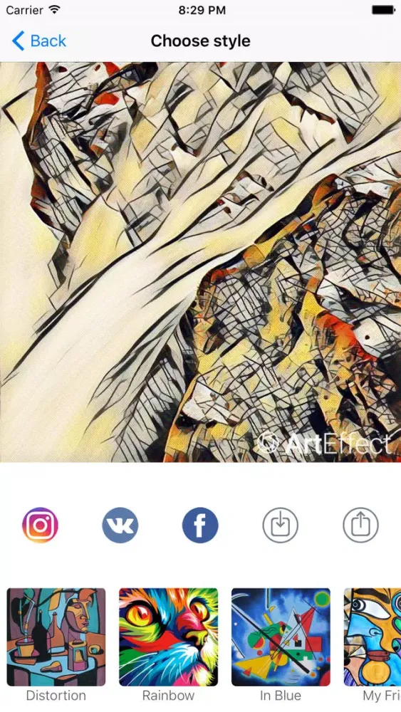 ArtEffect: Art Filters Pic Effects, Photo Editor应用截图