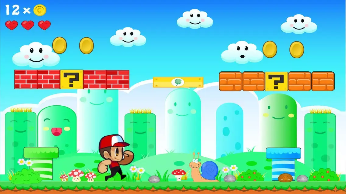 Capturas de pantalla de Super Adventure - Fun Jumping Games for free