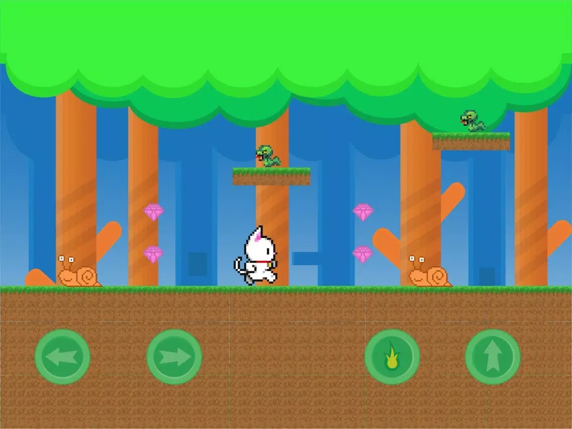 Скриншоты Super Cat - Adventure iPad 