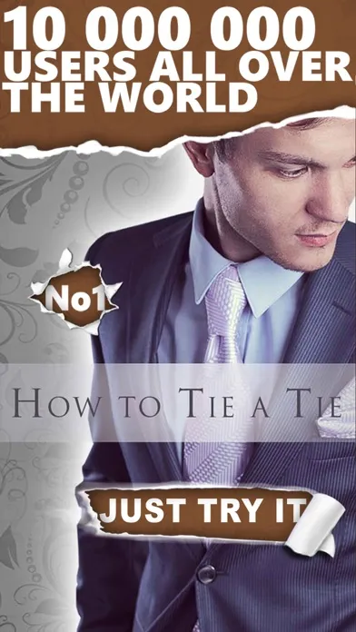 ภาพหน้าจอของ How to Tie a Tie Advanced Pro