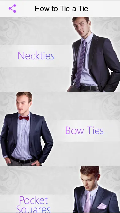 ภาพหน้าจอของ How to Tie a Tie Advanced Pro