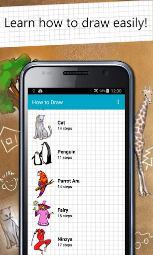 How to Draw - Easy Lessons Screenshots