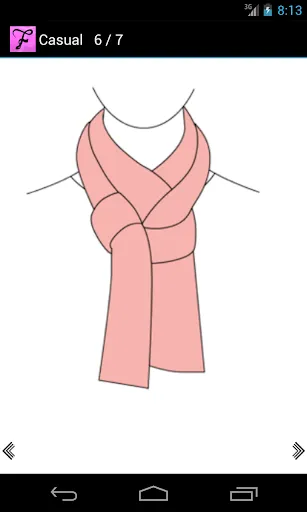 Scarf Fashion Designer スクリーンショット