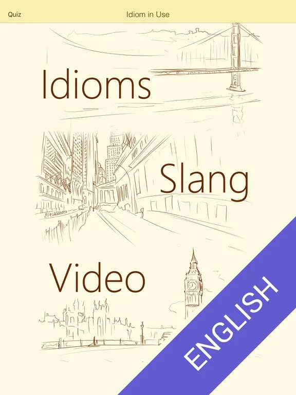 Idiom in Use Advanced English iPad  স্ক্রিনশট