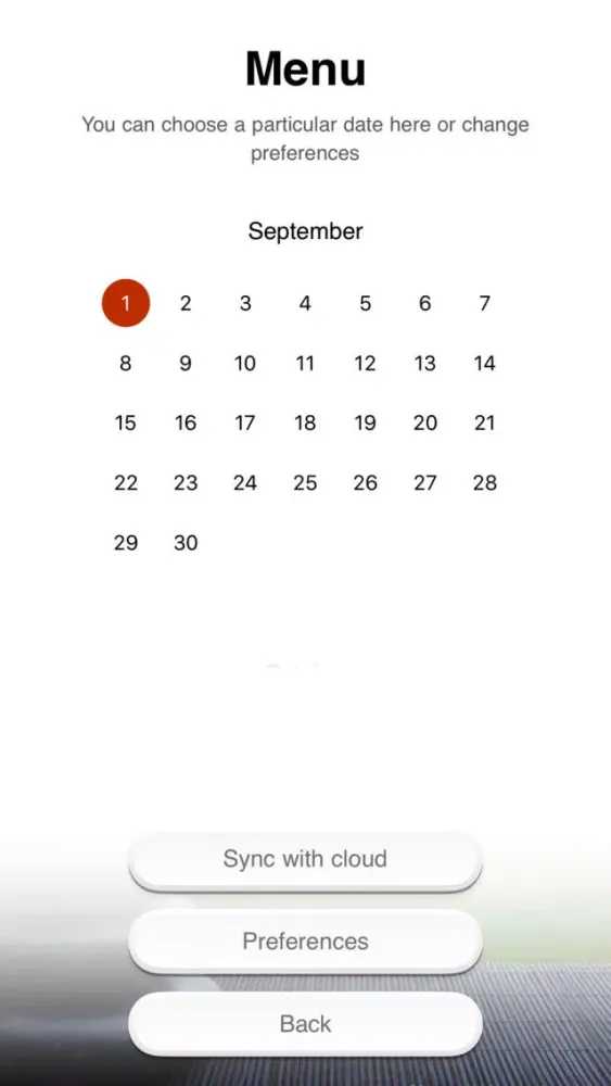Tangkapan skrin Ensō - Q&A diary