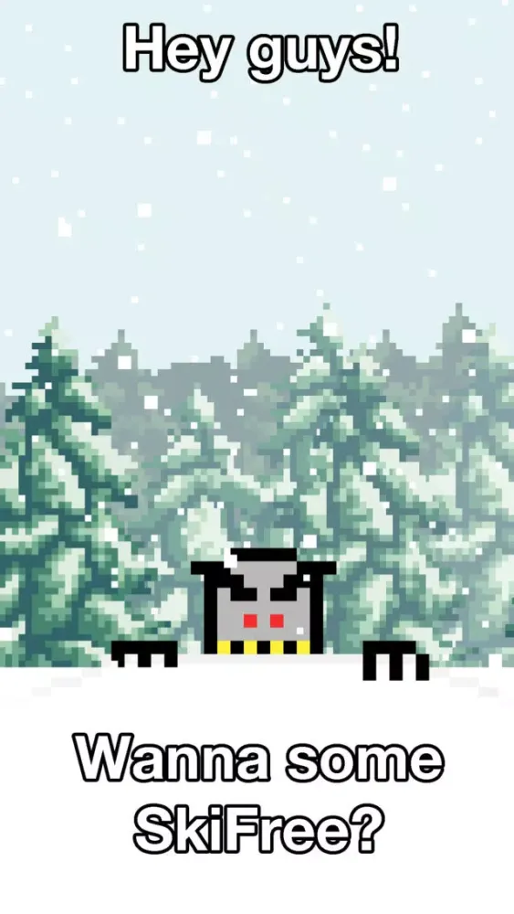 صور Yeti Run for SkiFree
