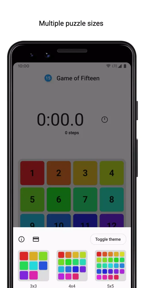 Game of Fifteen Screenshots