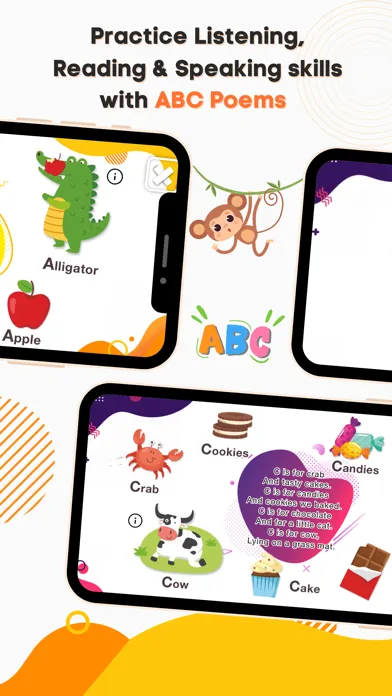 تصاویر ABC Rhymes: Animal Poetry Book