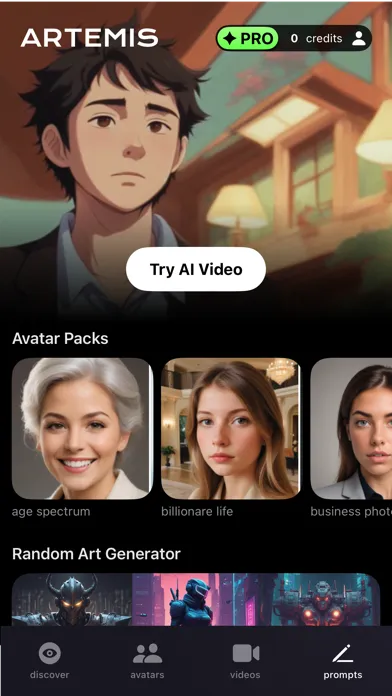 Artemis: AI Photo Generator应用截图