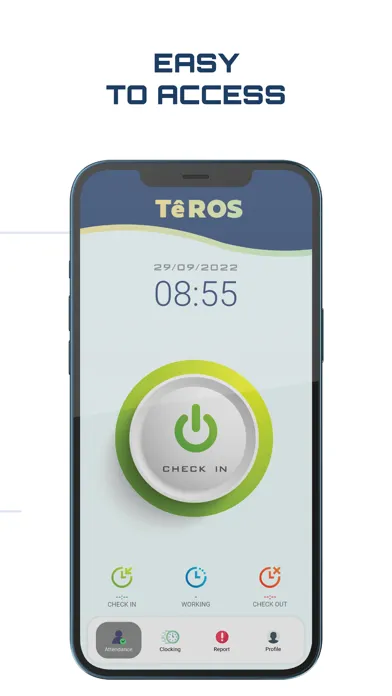 Tangkapan layar Teros - Attendance App