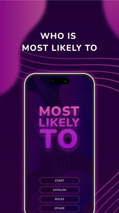 ภาพหน้าจอของ Most likely to - party games