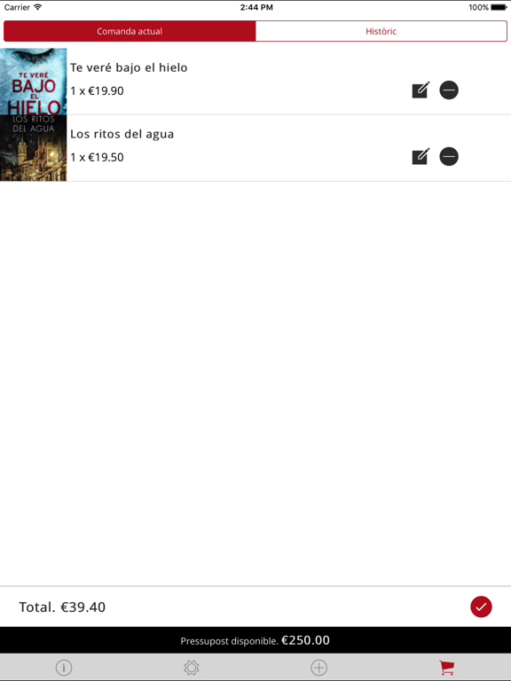 Tangkapan layar EDIIIITORS iPad 