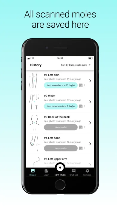 NOTA Mole Tracker স্ক্রিনশট