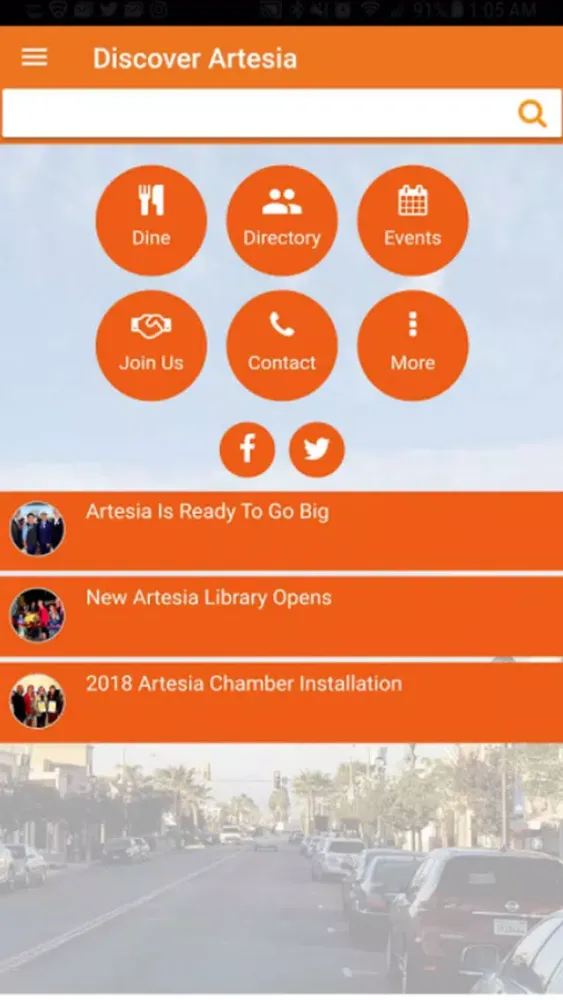Zrzuty ekranu Discover Artesia