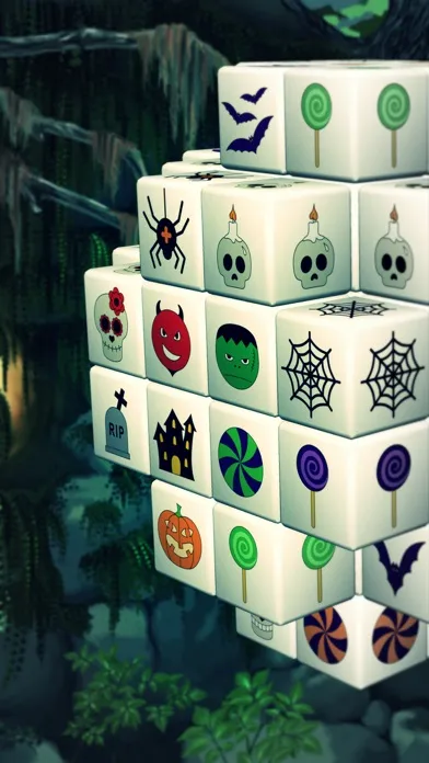 Captures d'écran de Fairy Mahjong Halloween Deluxe