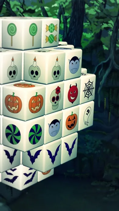 Captures d'écran de Fairy Mahjong Halloween Deluxe