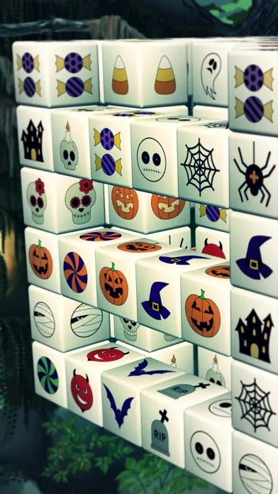 Captures d'écran de Fairy Mahjong Halloween Deluxe