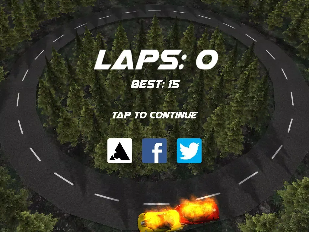 Mad Crash Racing iPad 应用截图