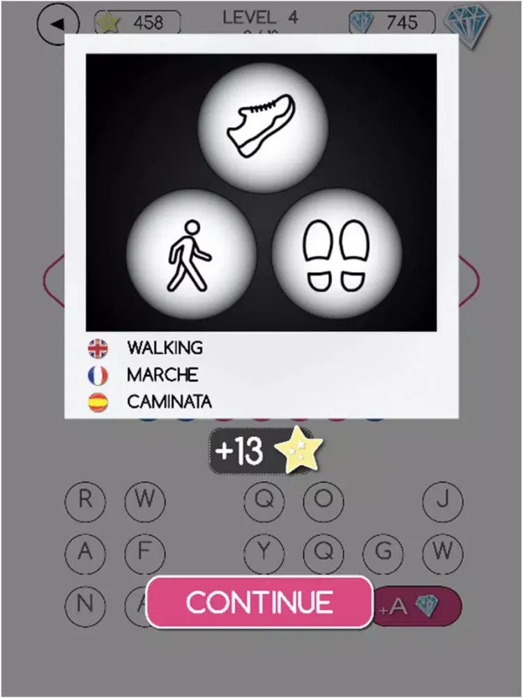 Capturas de tela do 3 Icons 1 Word - Mind Puzzle iPad 