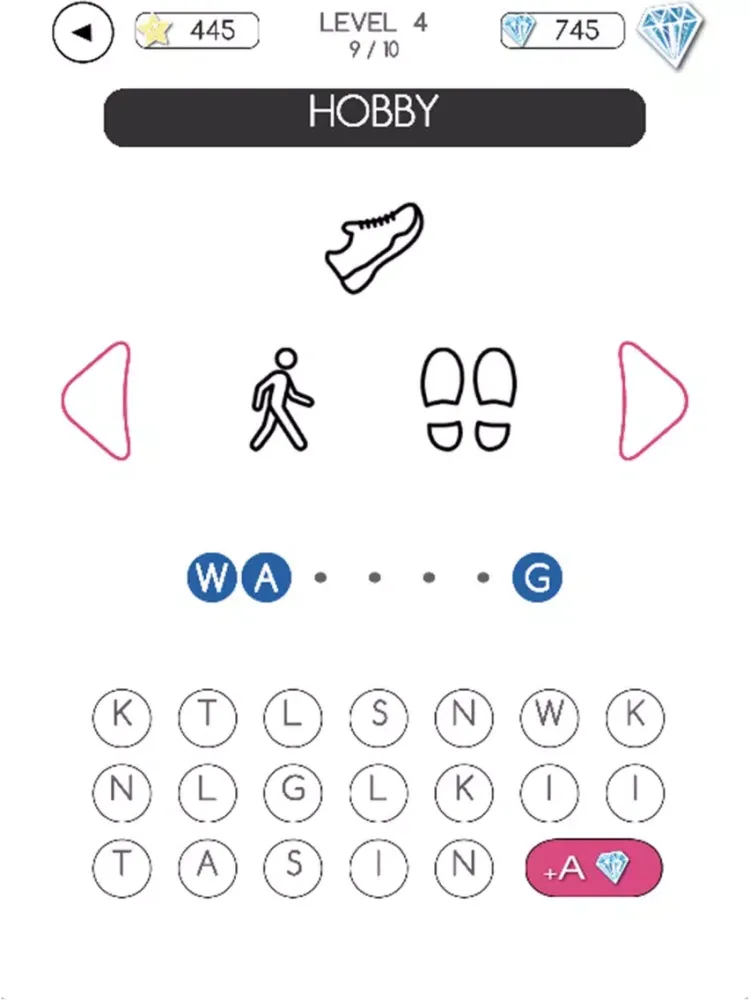 Capturas de tela do 3 Icons 1 Word - Mind Puzzle iPad 