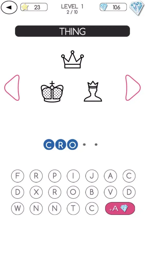 Capturas de tela do 3 Icons 1 Word - Mind Puzzle