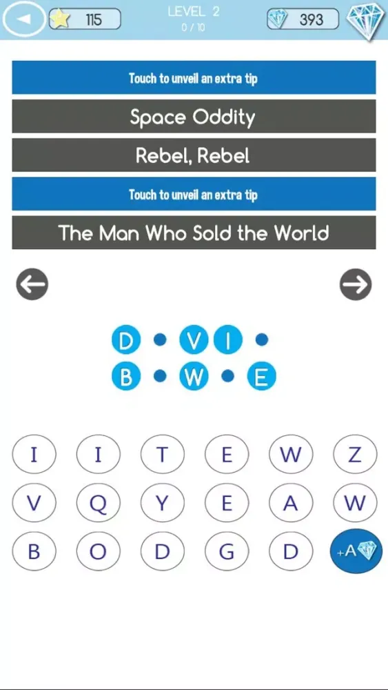 Bands, Singers & Songs Quiz Screenshots
