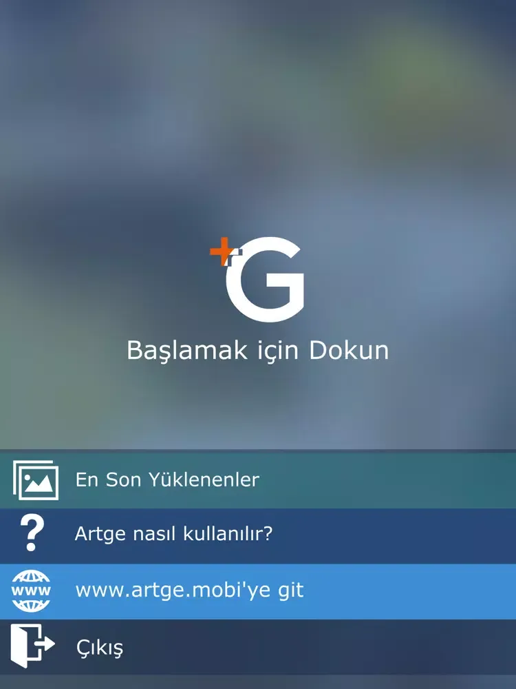 Artge iPad  Ekran Görüntüleri