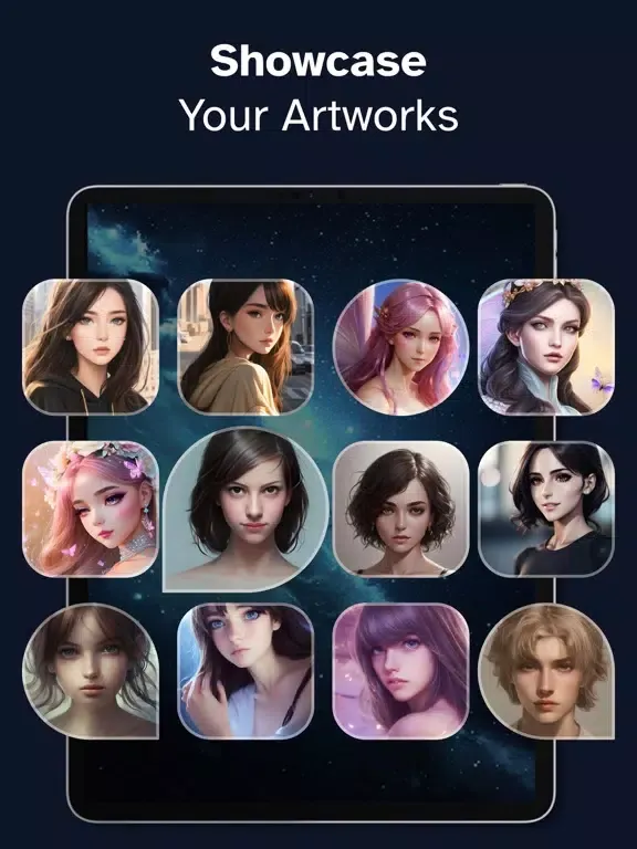 تصاویر AI Art Generator - AI Avatar iPad 
