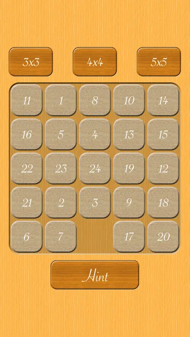 Tangkapan skrin Fifteen Puzzle Game With AI