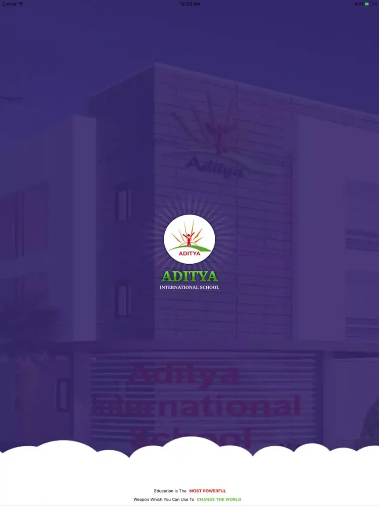 Aditya International School iPad 应用截图
