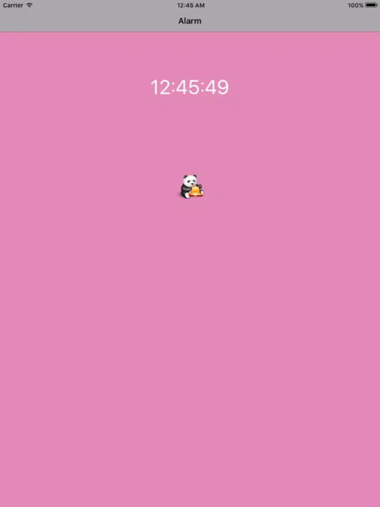 Screenshot di Awesome My Alarm Clock iPad 