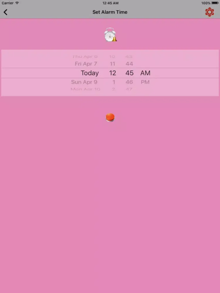 Screenshot di Awesome My Alarm Clock iPad 