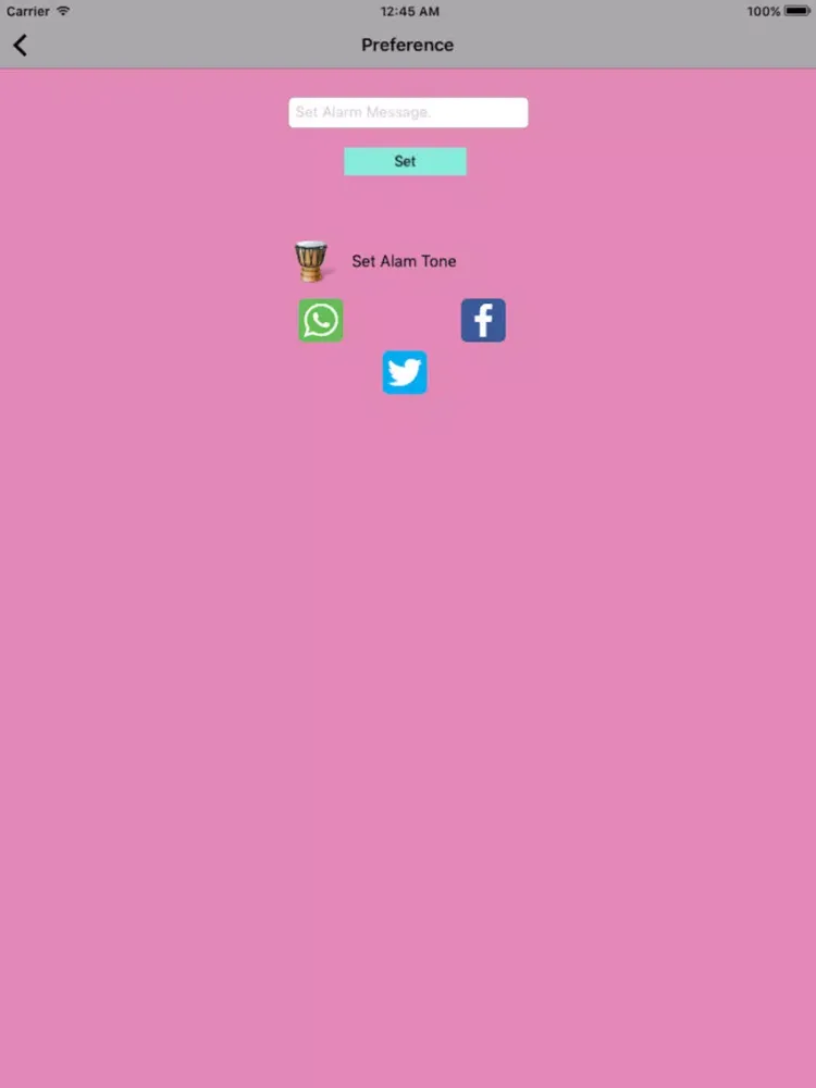 Screenshot di Awesome My Alarm Clock iPad 