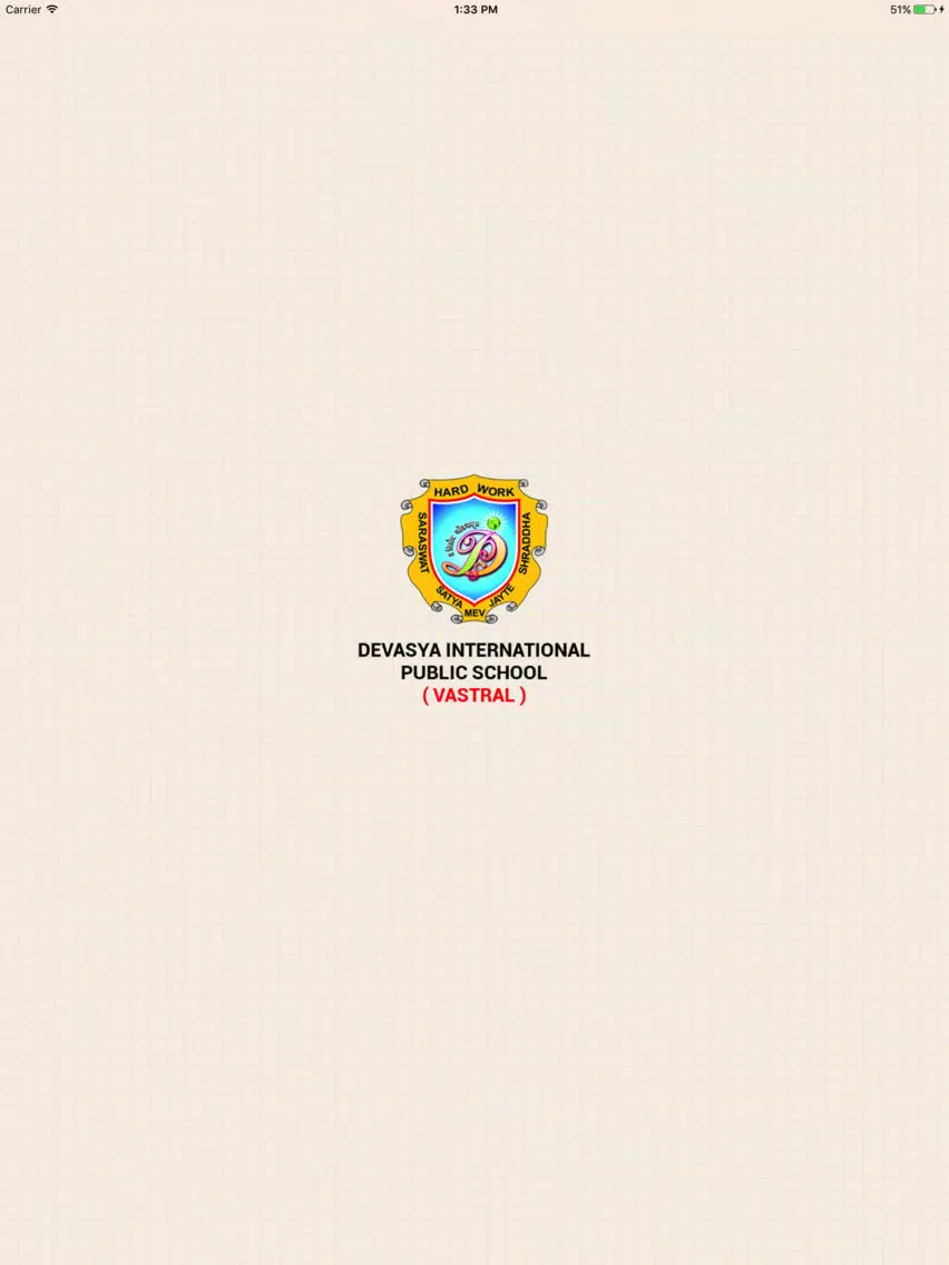 Ảnh chụp màn hình của Devasya International School, Vastral iPad 