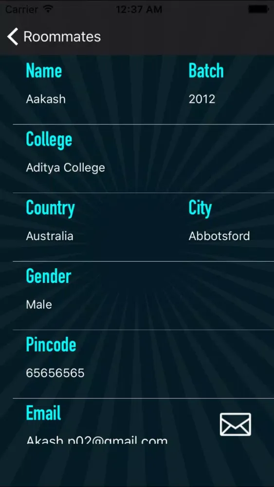 Roommate Finder Screenshots