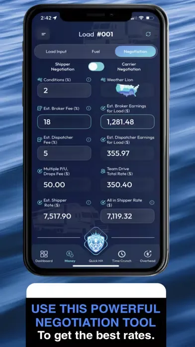 Screenshot di Freight Rate