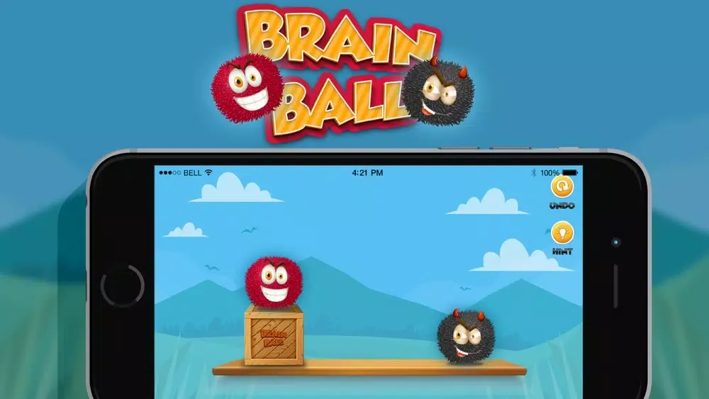 Brain Ball : Draw line Physics スクリーンショット