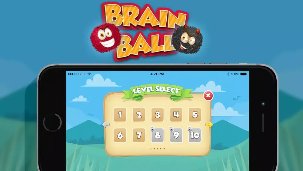 Brain Ball : Draw line Physics スクリーンショット