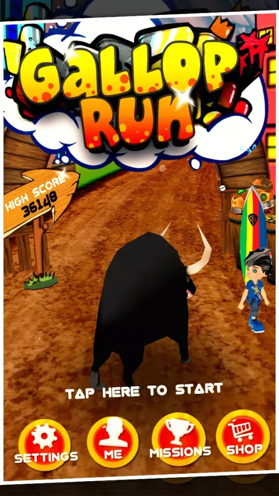 Capturas de pantalla de galloprun
