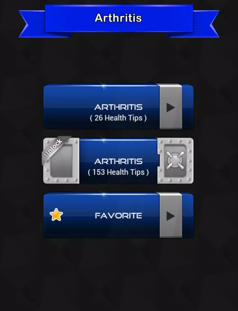 Capturas de pantalla de Arthritis Symptoms iPad 