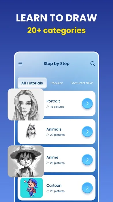 How to Draw & Sketch - DrawToo Screenshots