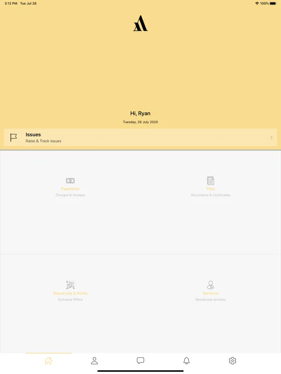 Affinity Living iPad 应用截图