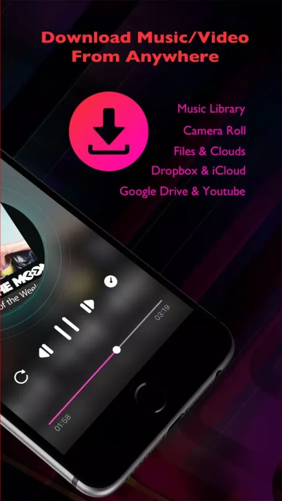 Screenshot di Offline Music Player of Clouds