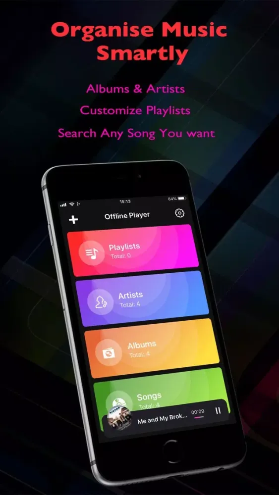 Screenshot di Offline Music Player of Clouds